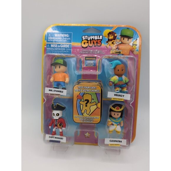 New Stumble Guys Mini Action Figures 5 Pack 2023 - Picture 1 of 2